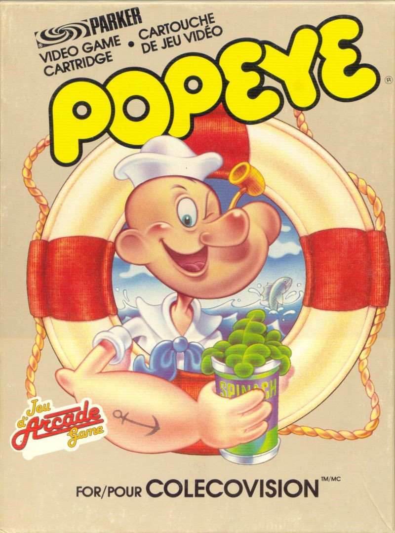 Popeye (Colecovision) - Game Manual Only