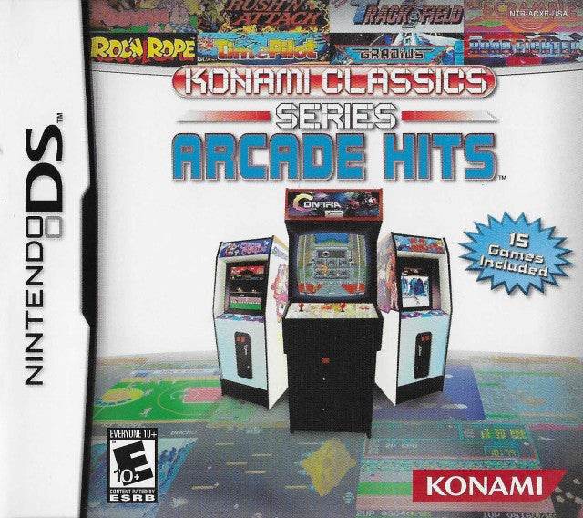 Konami Classics Arcade Hits (Nintendo DS) - Game Manual Only