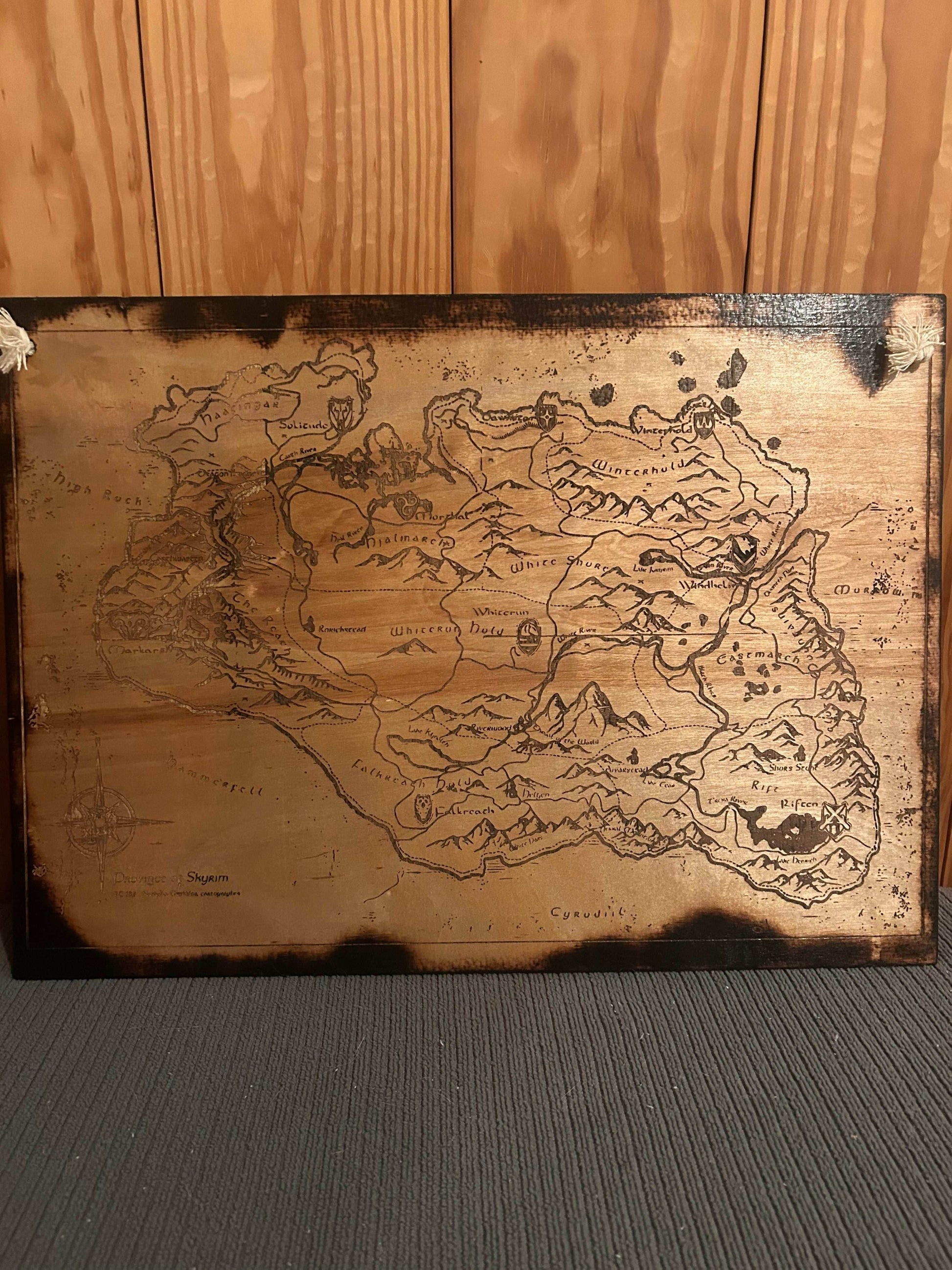 Skyrim Map - MED