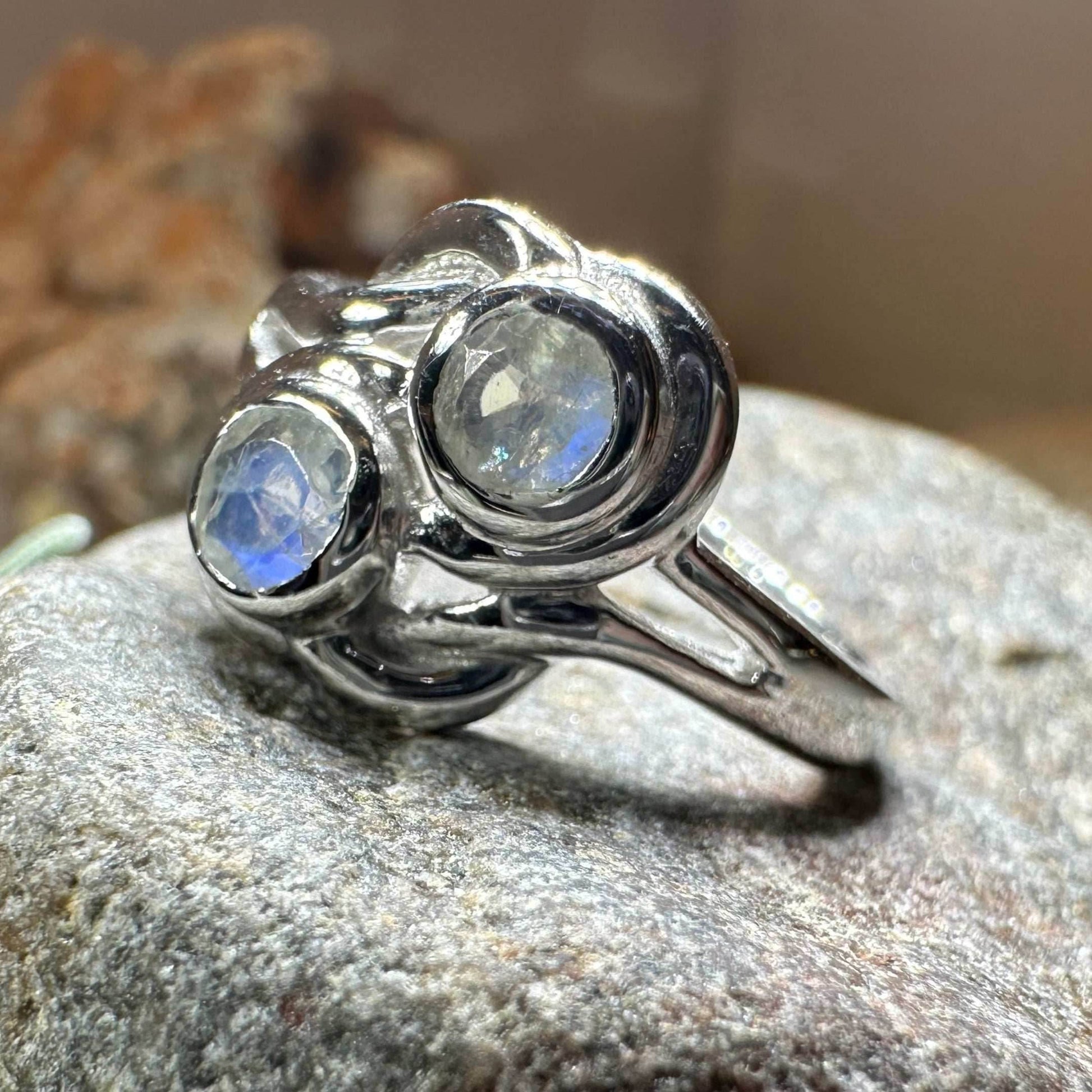 Goldevia Moonstone Ring - 6