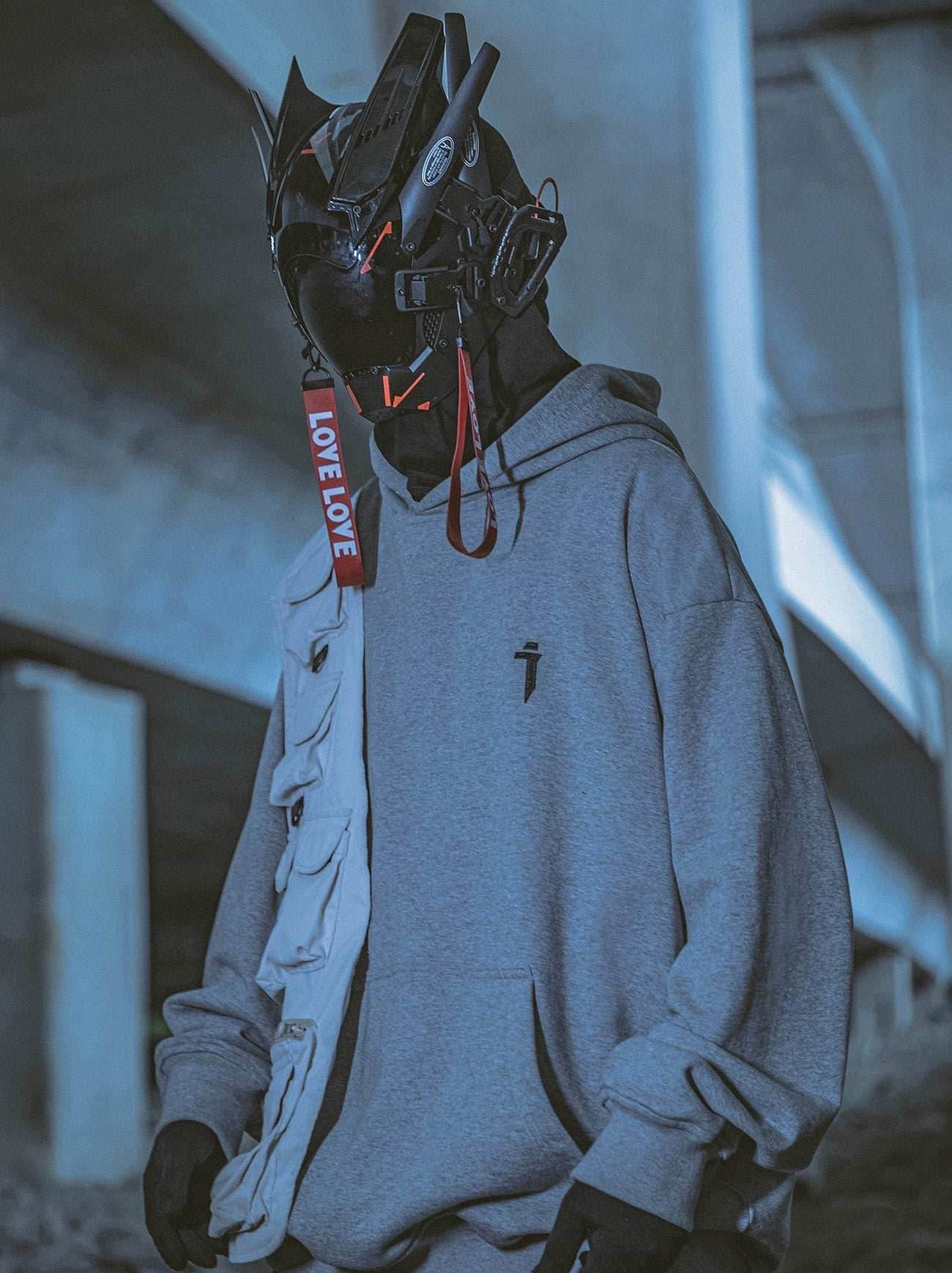 HiH27 I-Tech Essential Hoodie - Light Grey / M