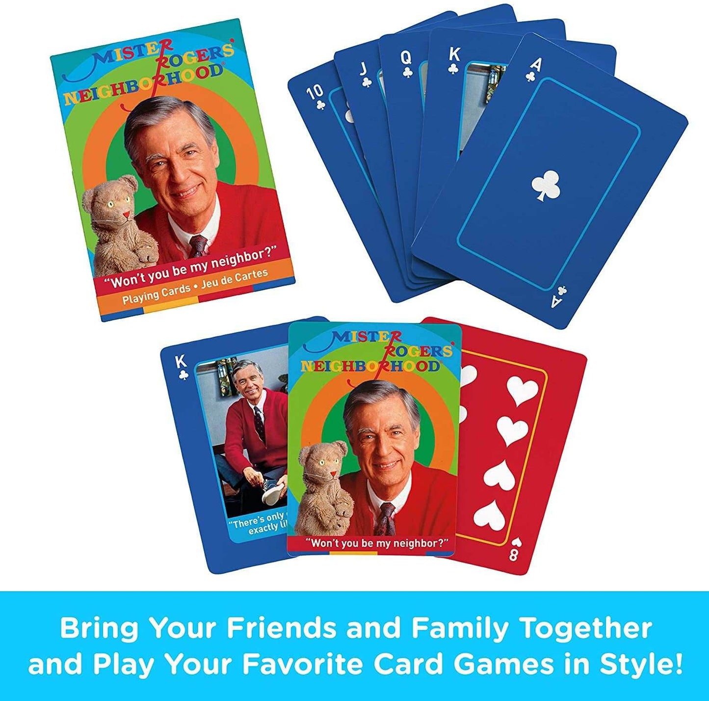 Aquarius Playing Cards: Mister Rogers - 