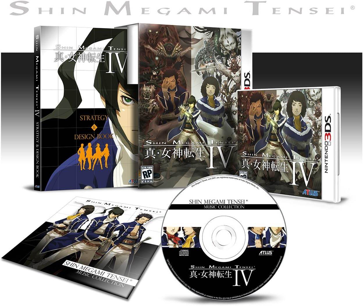 Shin Megami Tensei IV Limited Edition (Nintendo 3DS) - Game Manual Only