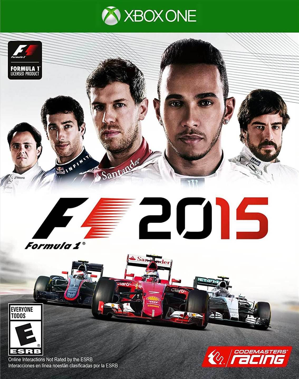 F1 2015 (Xbox One) - Game Manual Only