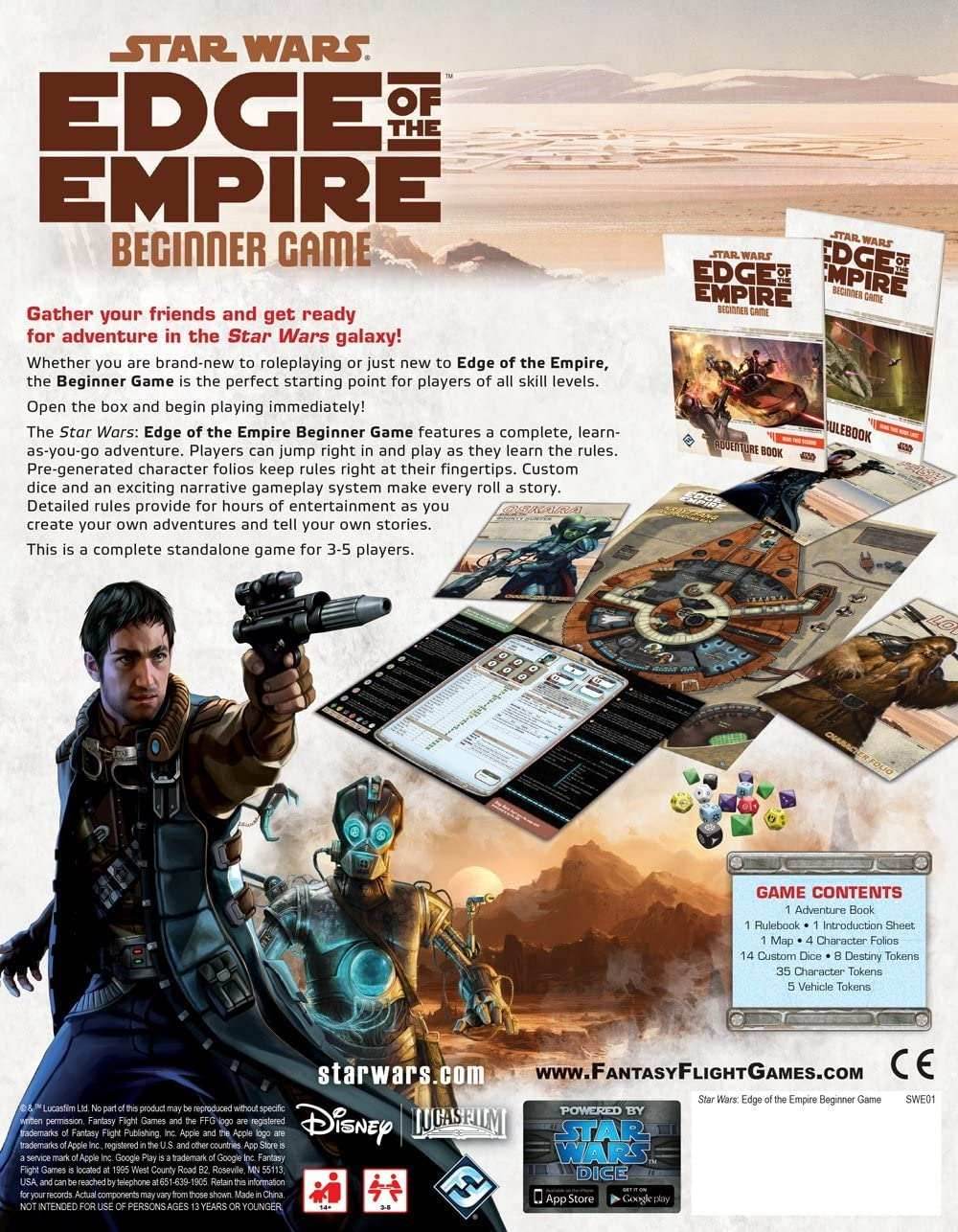 Star Wars: Edge of the Empire Beginner Game - 