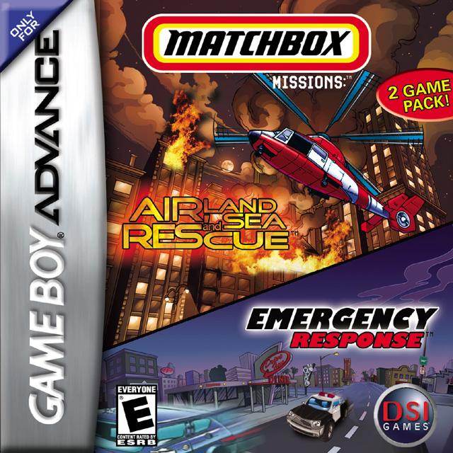 Matchbox Missions Air Land & Sea Rescue/Emergency Response (Gameboy Advance) - Game Manual Only