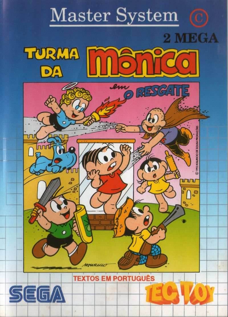 Monica's Team in the Rescue (Sega Master System) - Game Manual Only
