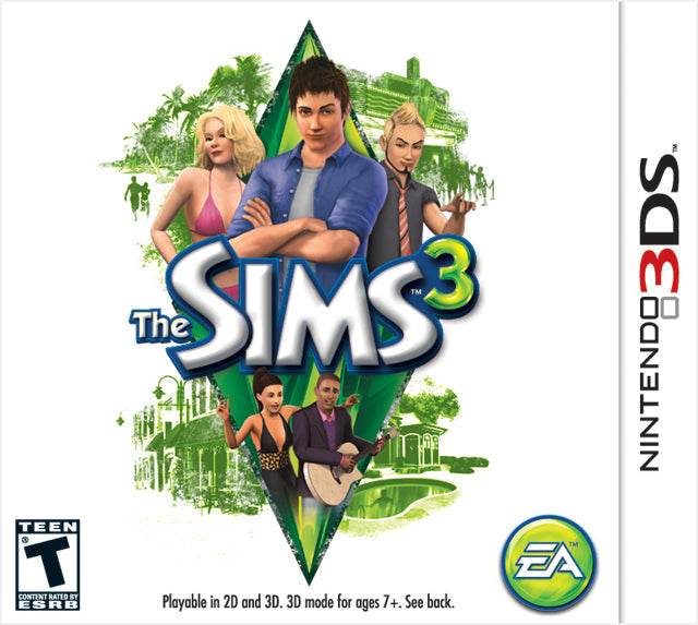 The Sims 3 (Nintendo 3DS) - Game Manual Only