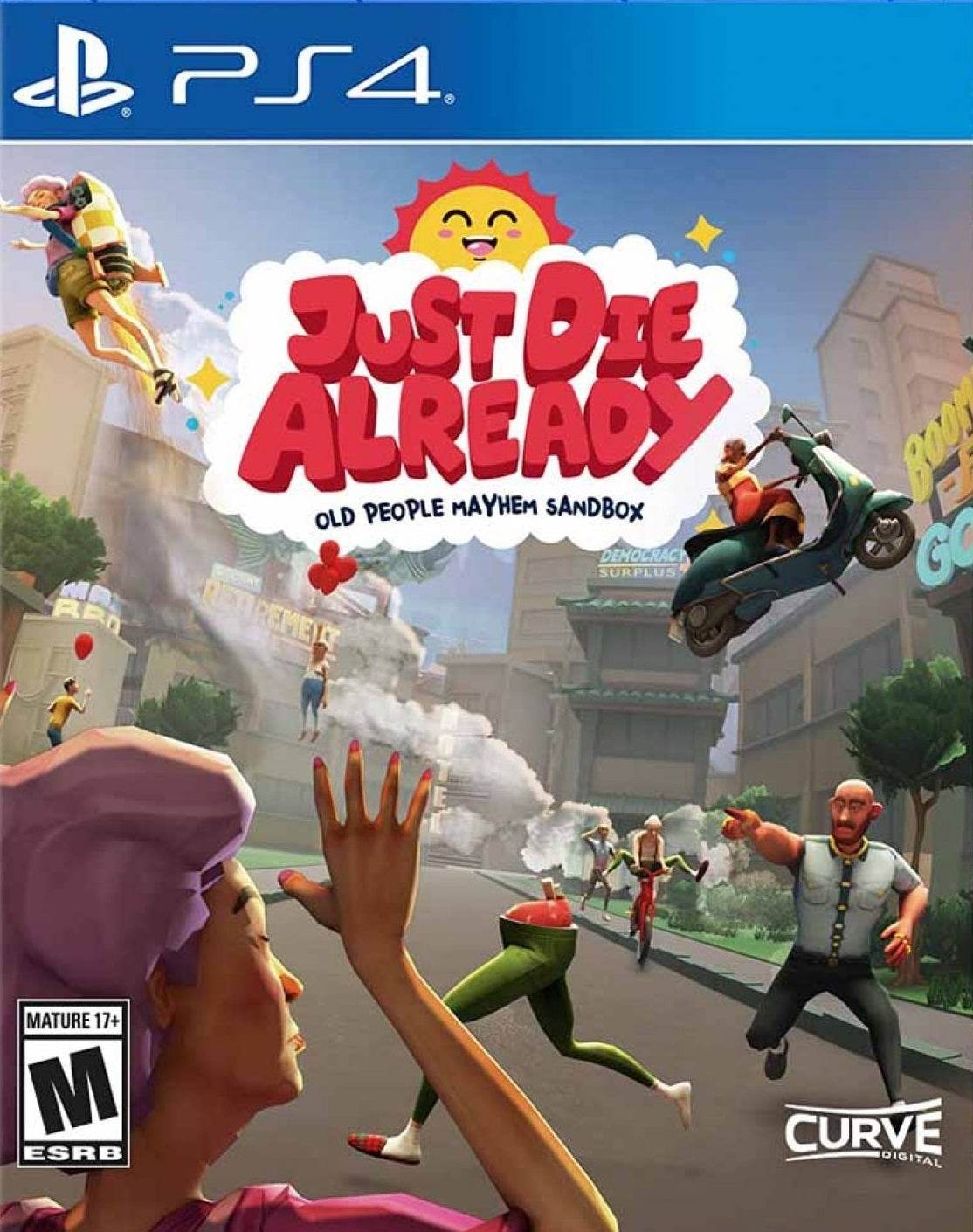 Just Die Already: Old People Mayhem Sandbox (PlayStation 4) - Game Only