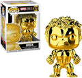 Funko Pop Marvel: Marvel Studios 10 - Hulk (Gold Chrome) - 
