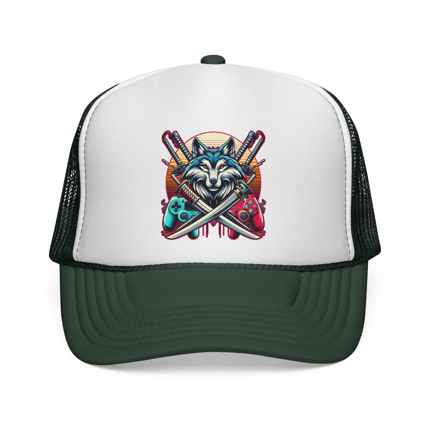 The Wolf Gamer Trucker Cap