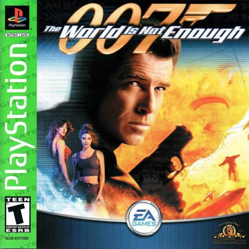 007: The World Is Not Enough (Greatest Hits) (PlayStation) - Game Manual Only