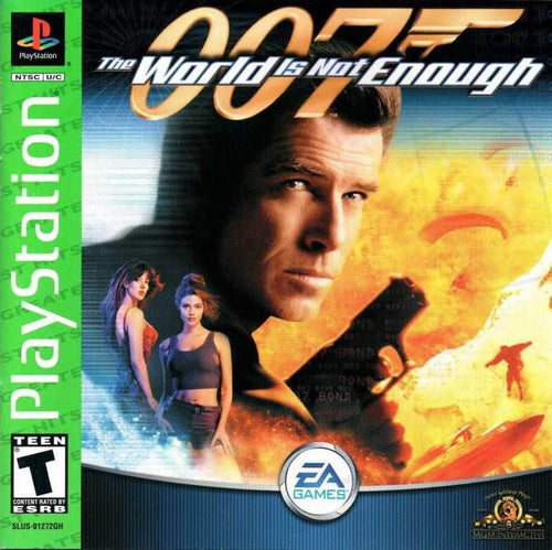007: The World Is Not Enough (Greatest Hits) (PlayStation) - Game Manual Only