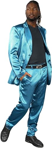 Roxbury Suit 90's Guys Unisex Halloween Cosplay Jacket/Pants/Belt Costume Set