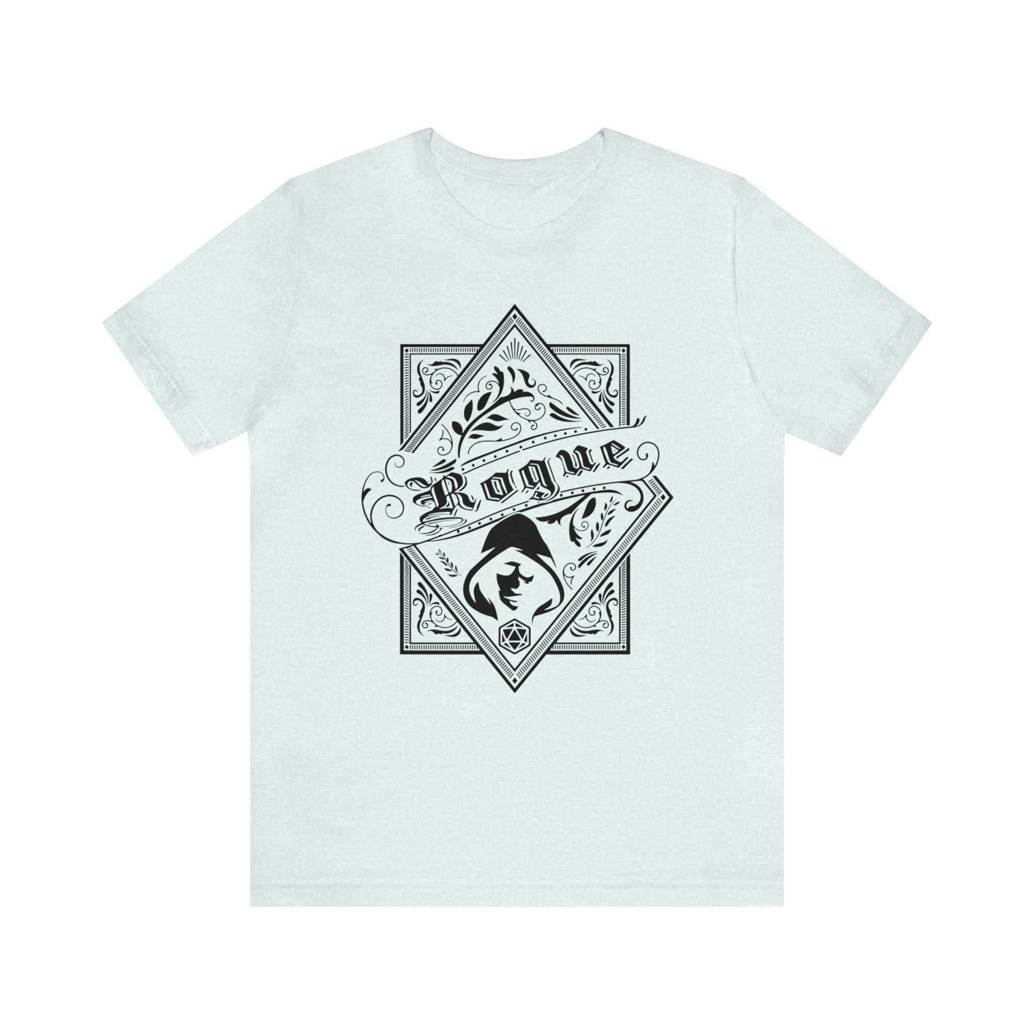 Rogue Class Shirt - Heather Ice Blue / S