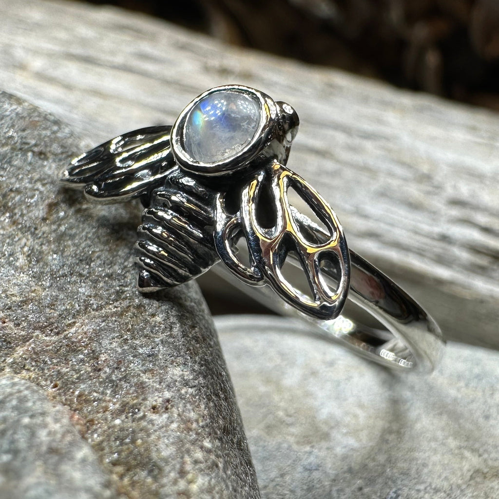 Tell the Bees Moonstone Ring