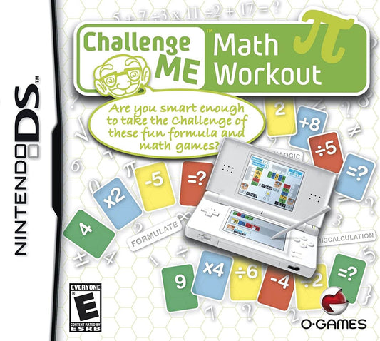 Challenge Me: Math Workout (Nintendo DS) - Game Manual Only