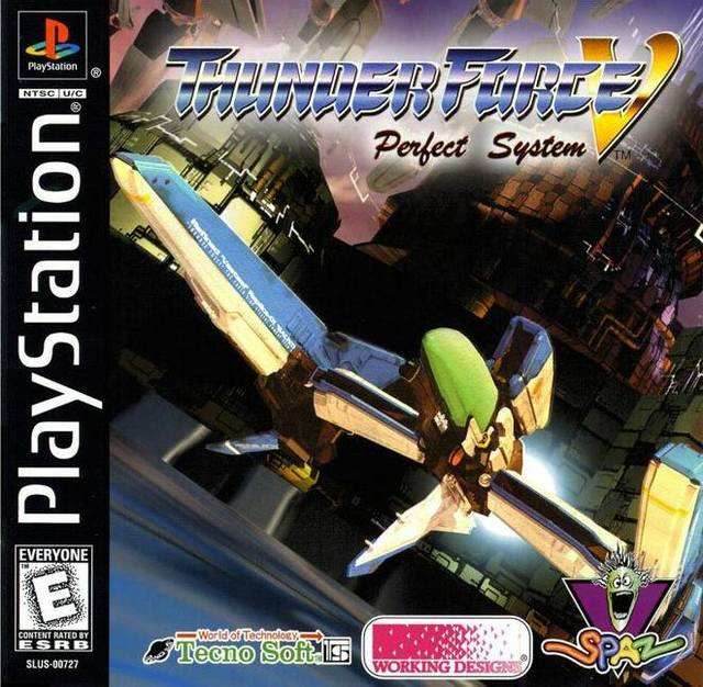 Thunder Force V: Perfect System (Playstation) - Game Manual Only