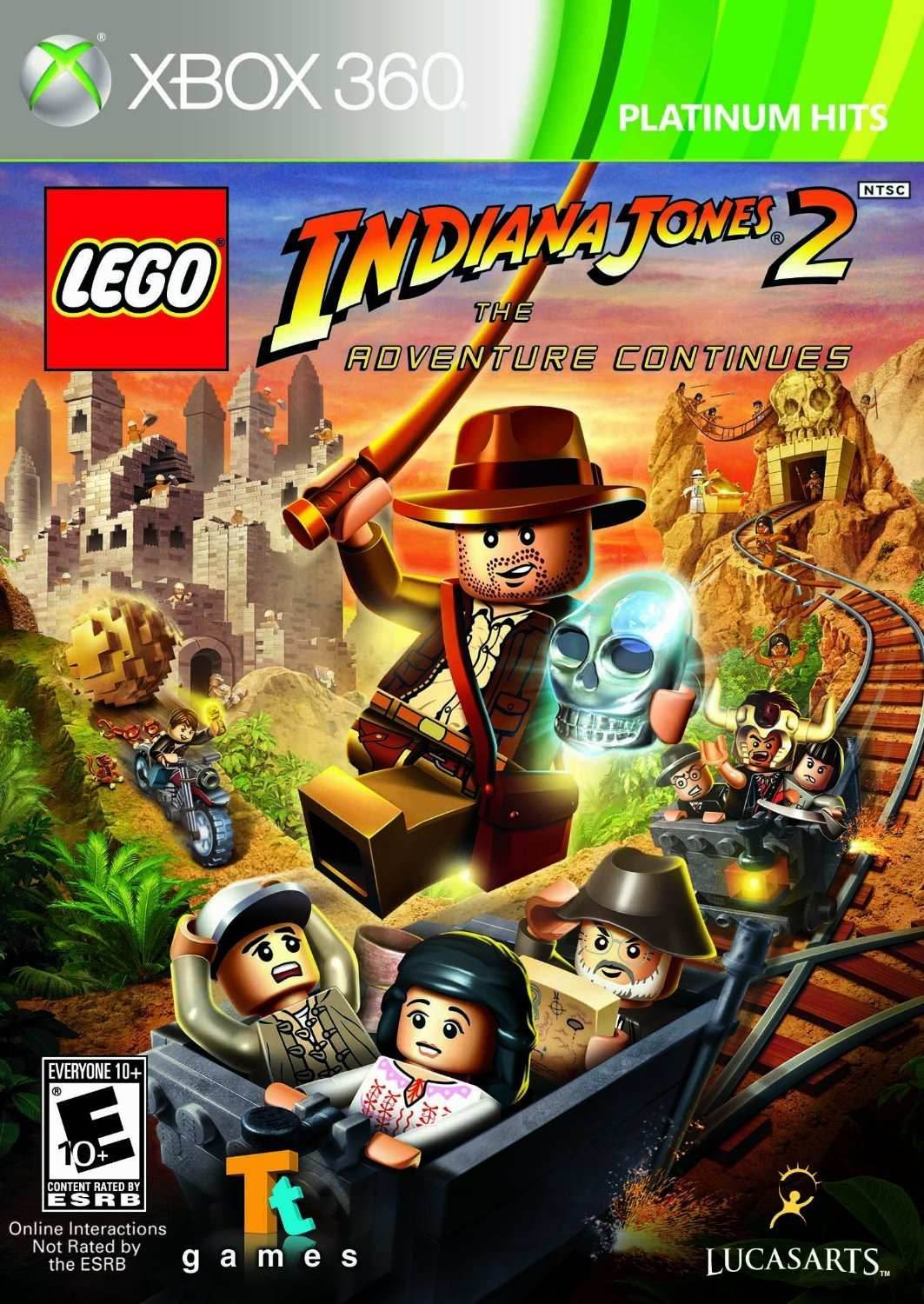 LEGO Indiana Jones 2: The Adventure Continues (Platinum Hits) (Xbox 360) - Game Manual Only