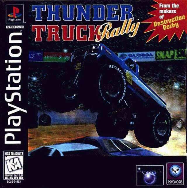Thunder Truck Rally (Playstation) - Game Manual Only