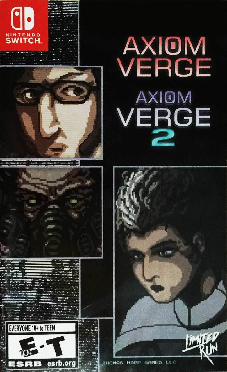 Limited Run #123 Axiom Verge + Axiom Verge 2 (Nintendo Switch) - Game Only