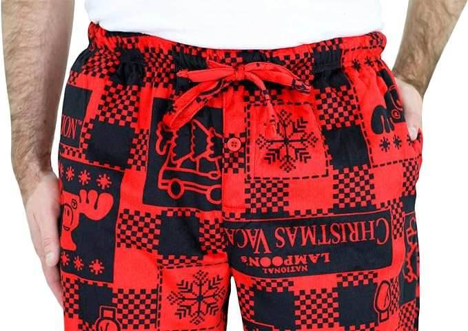 National Lampoon's Christmas Vacation Plaid Sleep Pants - S