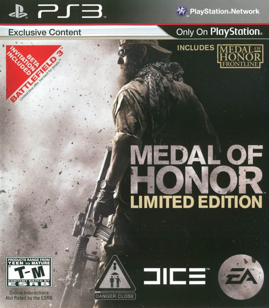 Medal of Honor: Limited Edition (Playstation 3) - Game Manual Only