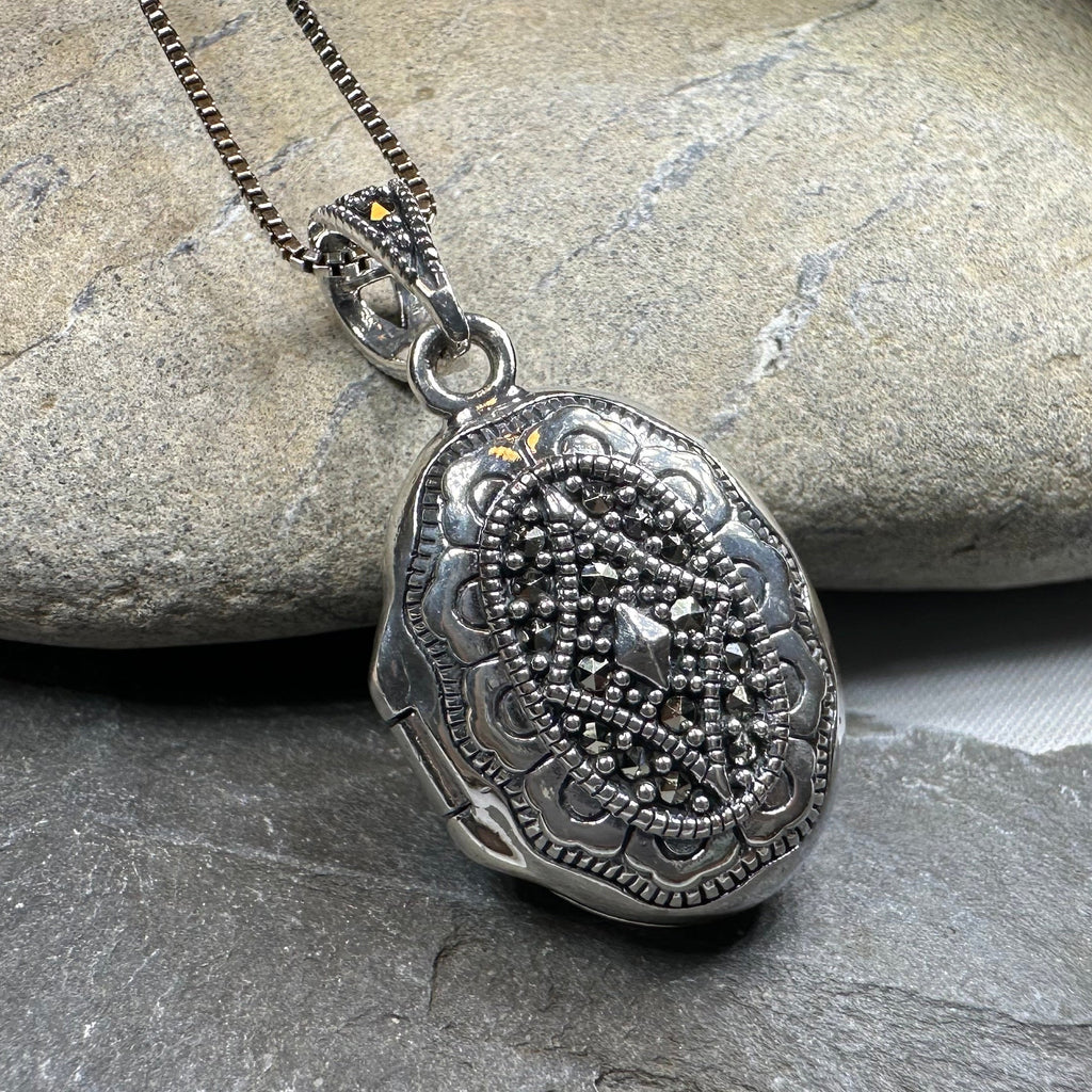 Florent Angel Wings Locket Necklace
