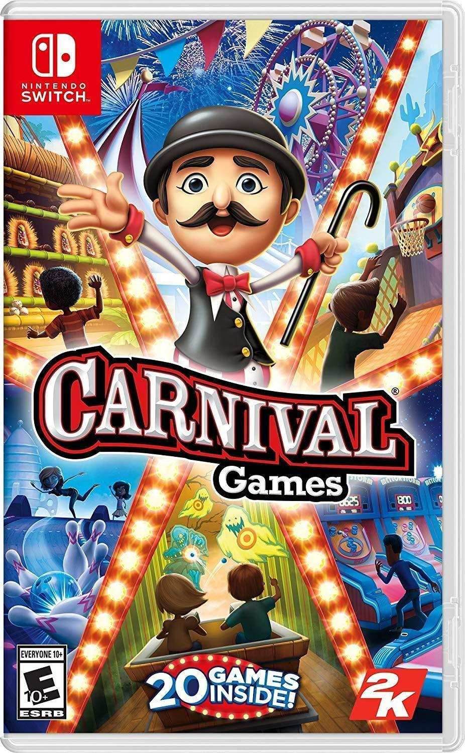 Carnival Games (Nintendo Switch) - Game Manual Only