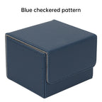 Magnetic Trading Card Storage Box - 100 Card Capacity (Sleeved), Waterproof & Stain Proof Collectoe