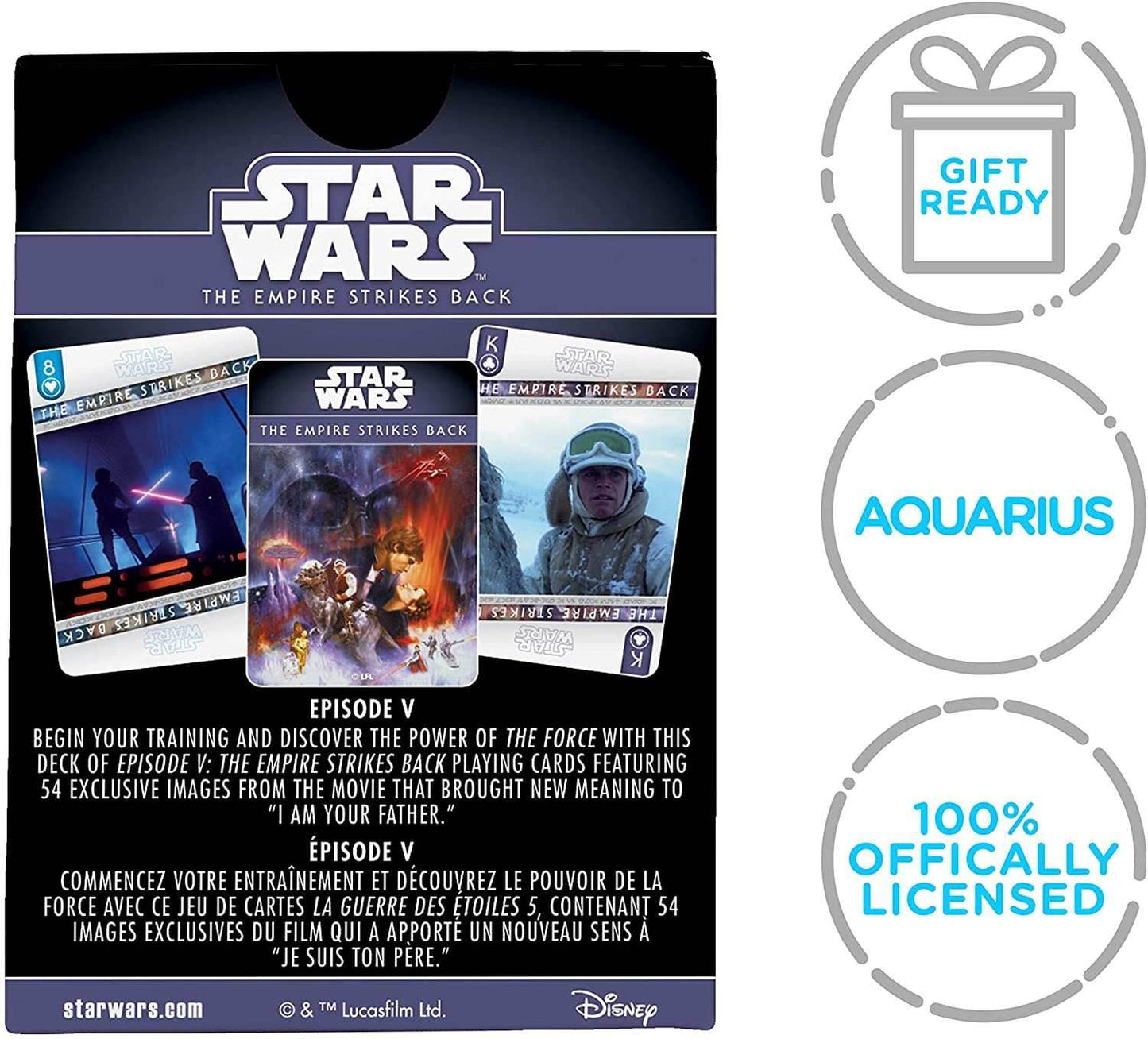Aquarius Playing Cards: Star Wars - The Empire Strikes Back - 