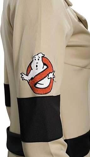 Mad Engine Ghostbusters Dress with 4 Interchangeable Name Patches - S