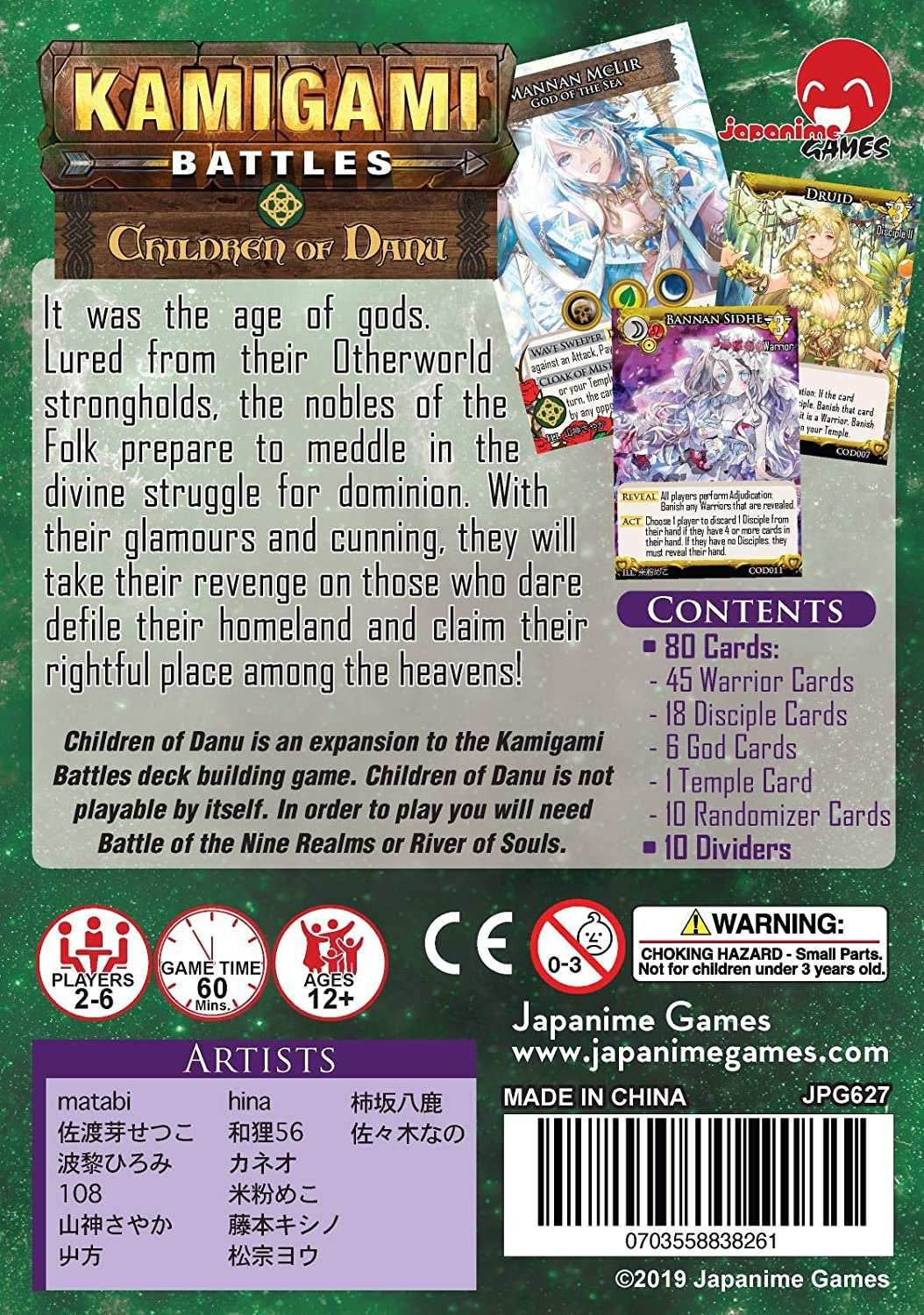 Kamigami Battles: Children of Danu Expansion - 