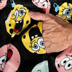 Spongebob Ornaments Balls Black Lounge Pants - S