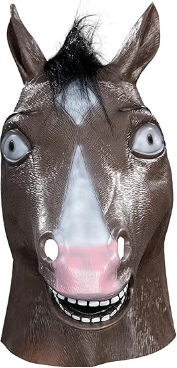 Funny Cartoon TV Series Jack Horse Guy Halloween Costume Cosplay Mask