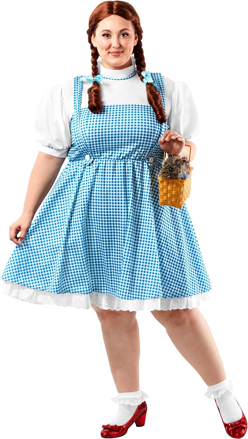 Dorothy Costume for Women Plus Size - Wizard of Oz Halloween Outfit