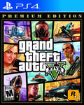 Grand Theft Auto V: Premium Edition (Playstation 4) - Game Manual Only
