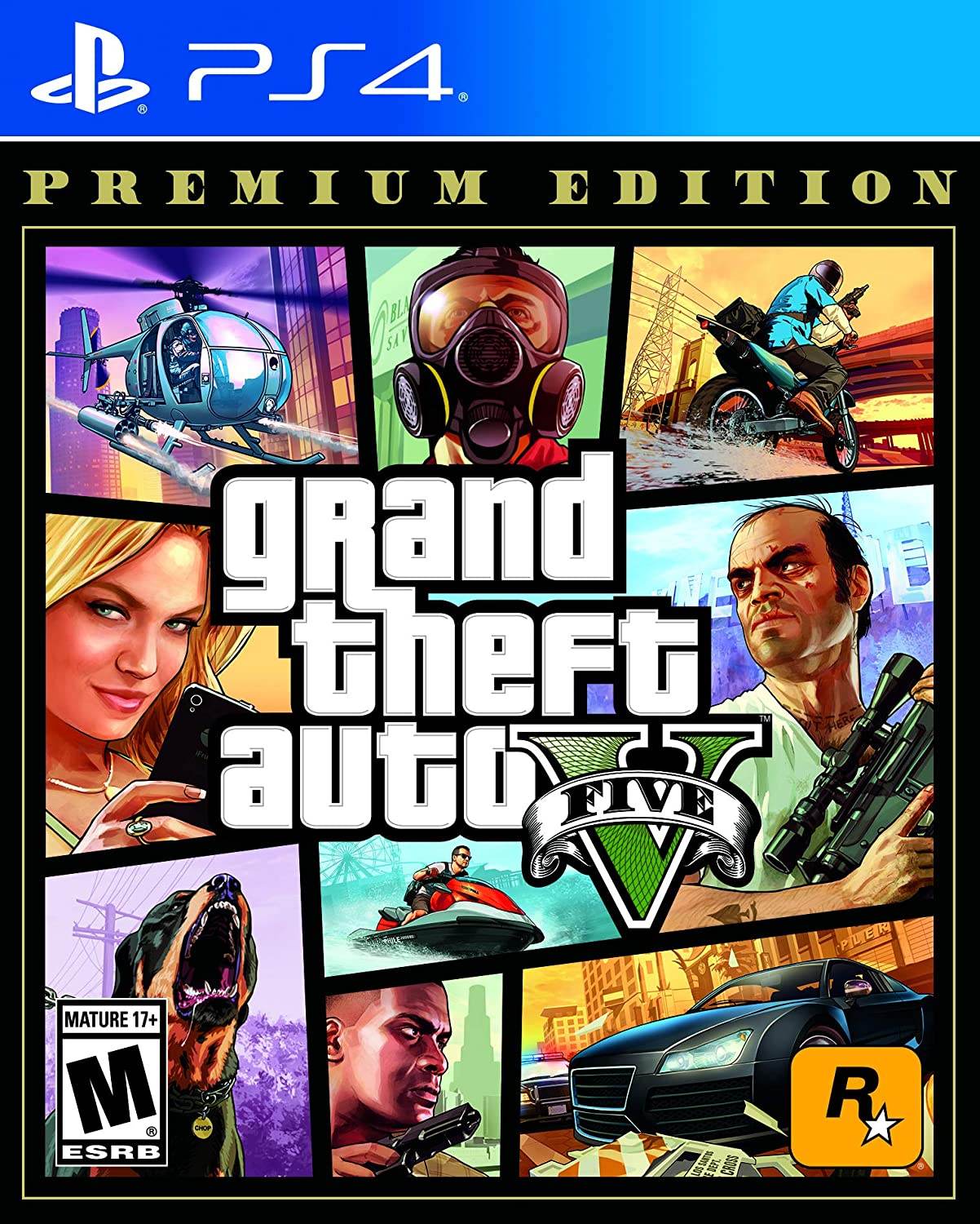 Grand Theft Auto V: Premium Edition (Playstation 4) - Game Manual Only