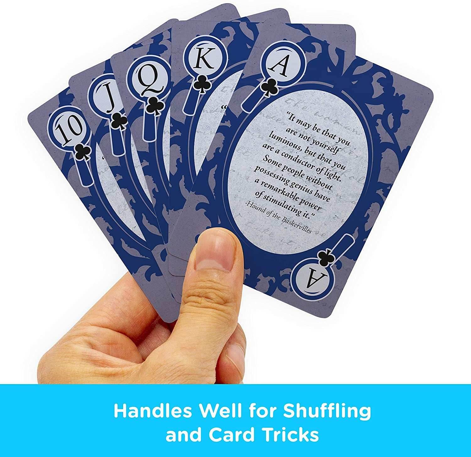 Aquarius Playing Cards: Sherlock Holmes Quotes - 