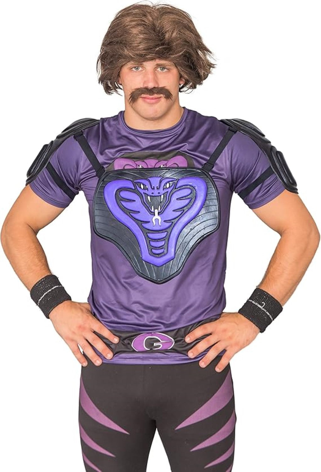 Purple Cobras Dodge Unisex Halloween Costume Cosplay Set