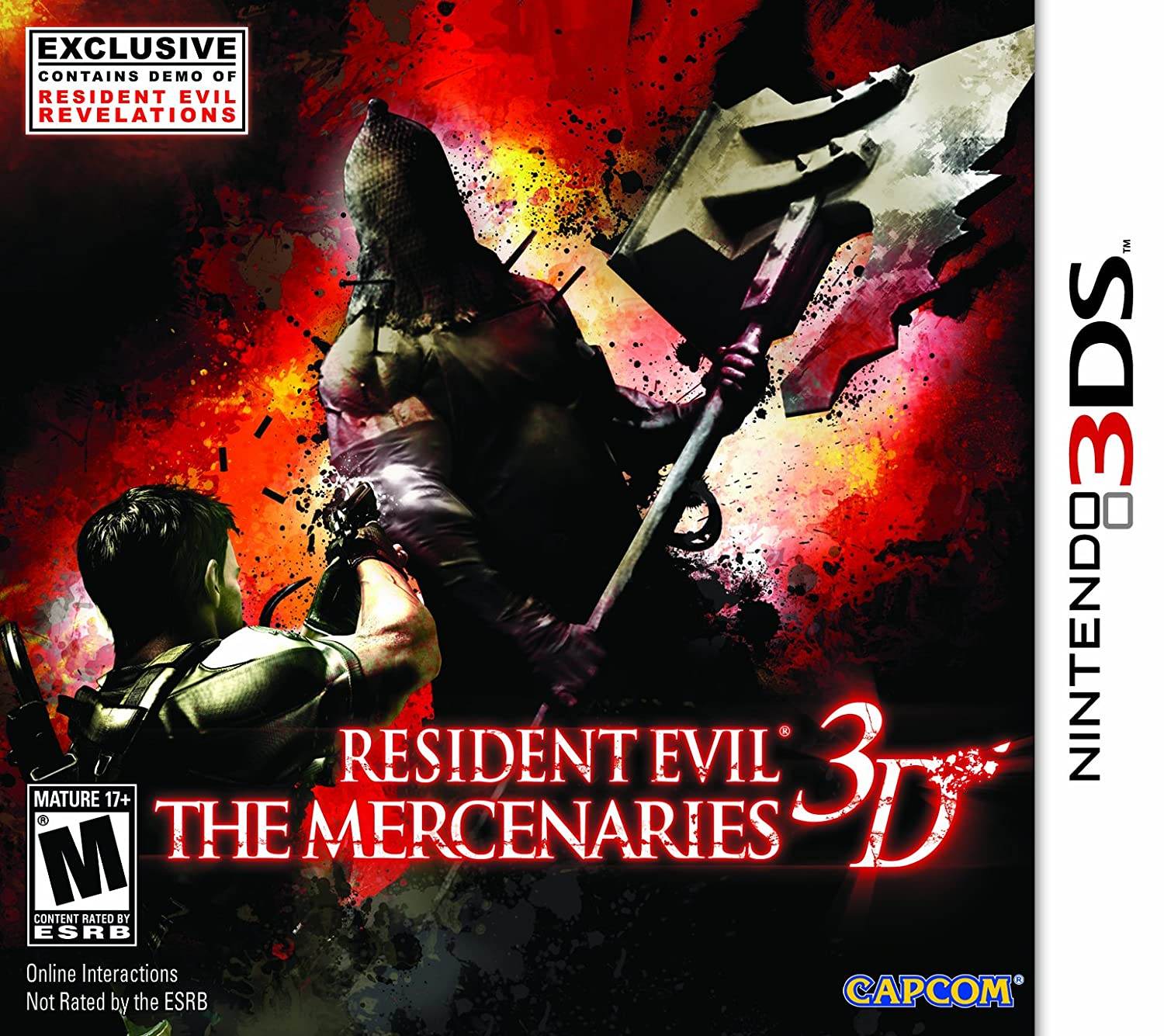 Resident Evil: The Mercenaries 3D (Nintendo 3DS) - Game Manual Only