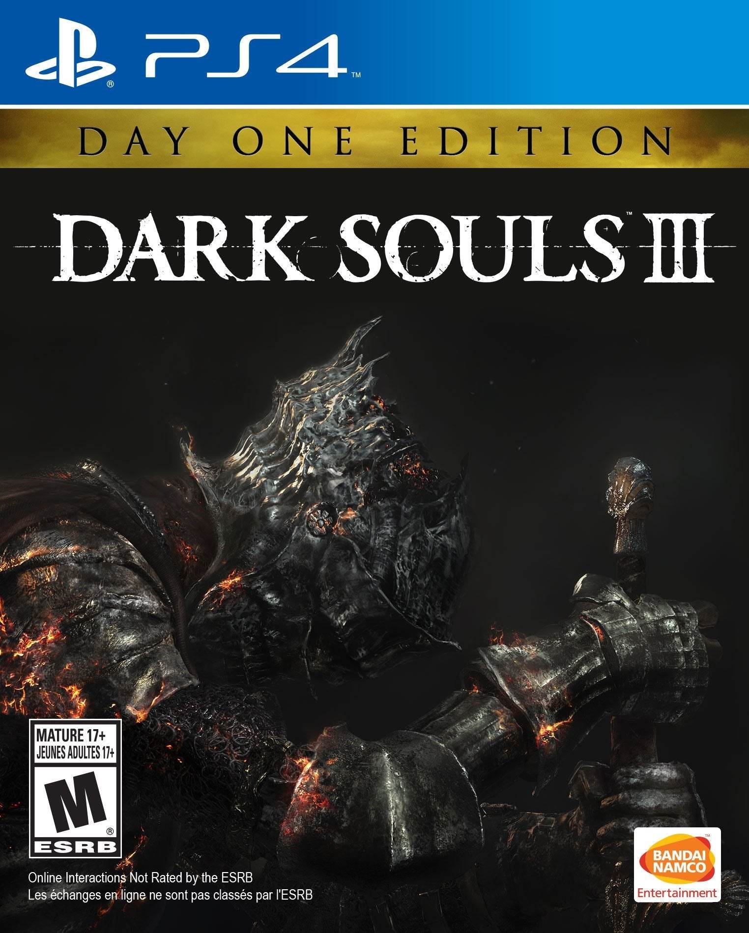 Dark Souls III: Day One Edition (PlayStation 4) - Game Only