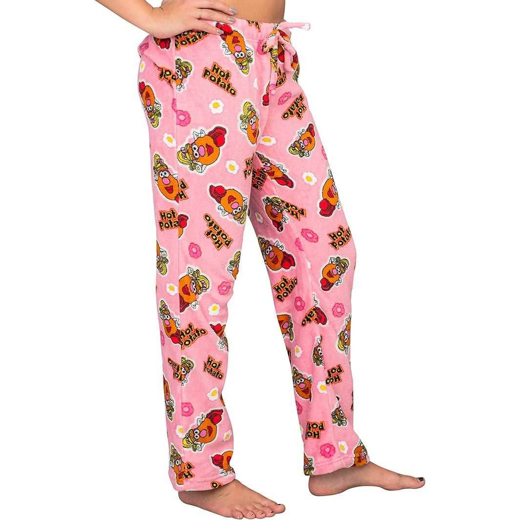 Mr Potato Head Pink Hot Potato Plush Lounge Pants - S