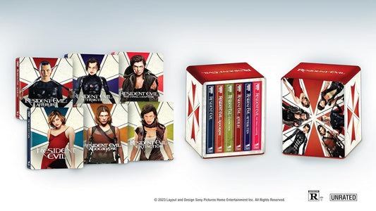 Resident Evil Ultimate Collection – UHD/BD (12 Discs) SteelBook + Digital [4K UHD]