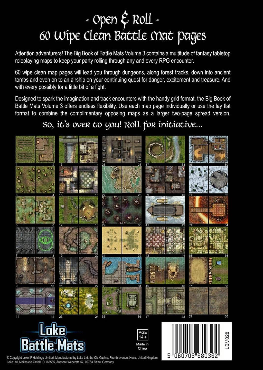 Giant Book of Battle Mats - Volume III - 