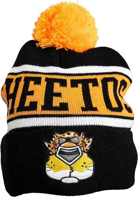Mad Engine Chester Cheetos Beanie Hat Fire Breather - Orange