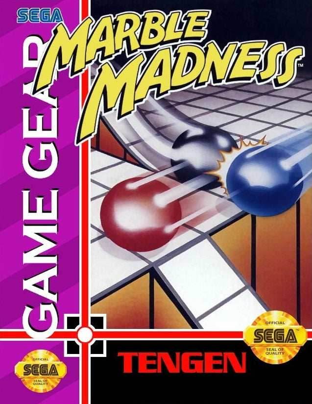 Marble Madness (Sega Game Gear) - Game Manual Only