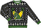 T-Rex DJ Holiday Dinosaur Sweater - XS