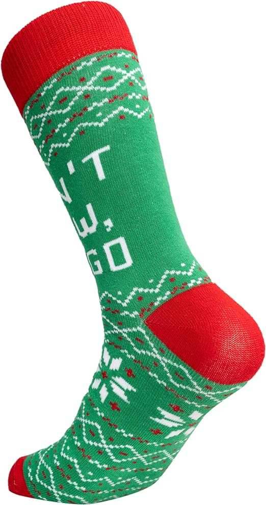 Todd and Margo Adult Unisex Socks - Red
