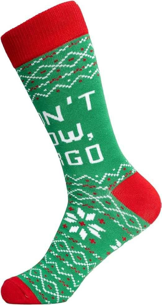 Todd and Margo Adult Unisex Socks - Red